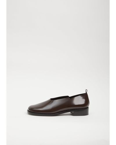The Row Monceau Loafer - Brown