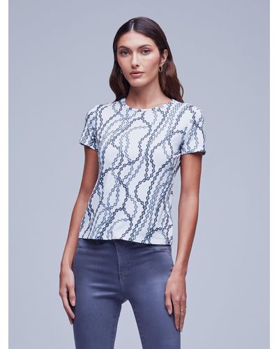 L'Agence Short-sleeve tops for Women | Online Sale up to 73% off