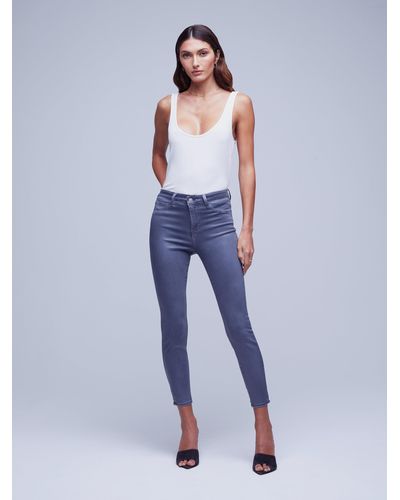 High Rise Skinny Tall Women's Jean in Monaco Faded 31x35 / Monaco Faded