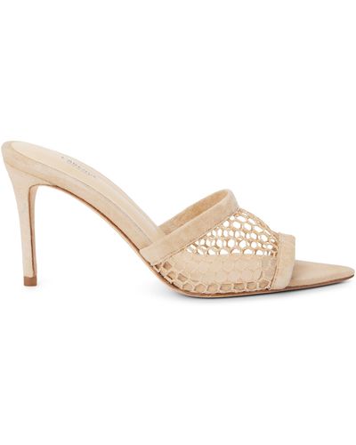 L'Agence Romilly Open Toe Mule - Natural