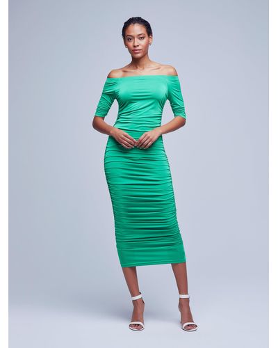 L'Agence Sequoia Dress - Green