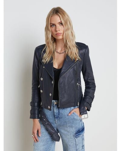 L'Agence Leather jackets for Women   Online Sale up to % off   Lyst