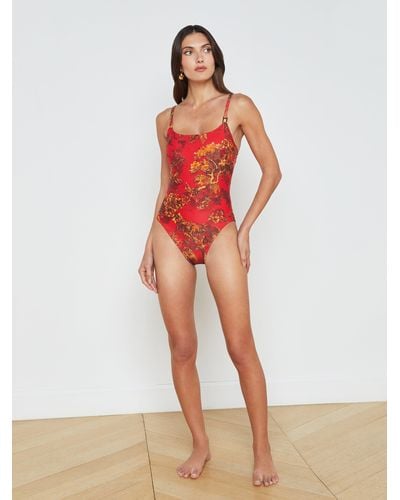 L'Agence Remi One-Piece Swimsuit - Red
