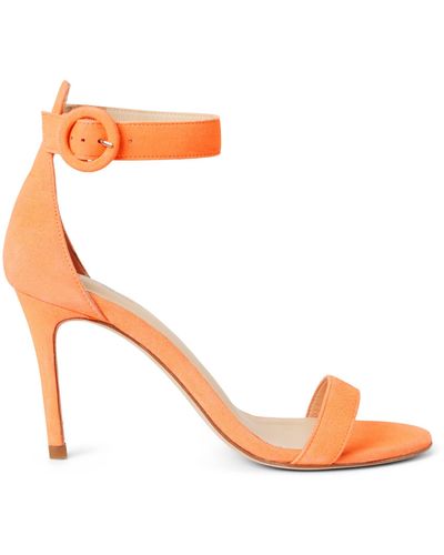 Stylish Jessica Simpson Bright Orange Heels