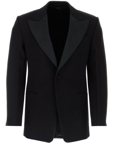 Ferragamo Jackets And Vests - Black