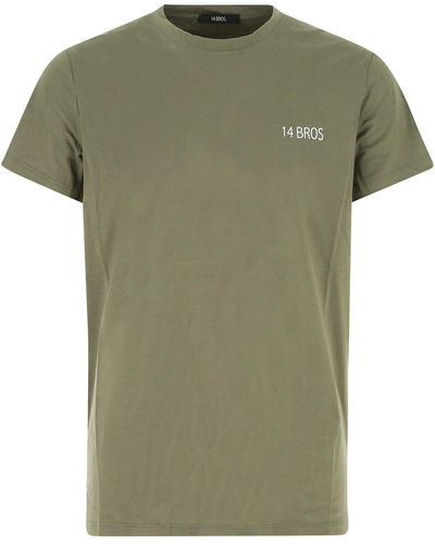 14 Bros T-shirt-l - Green