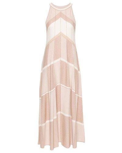 D. EXTERIOR Long Dresses - Pink