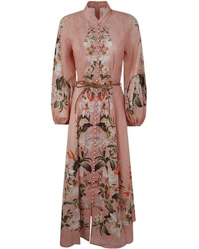 Zimmermann Lexi Billow Long Dress - Multicolour
