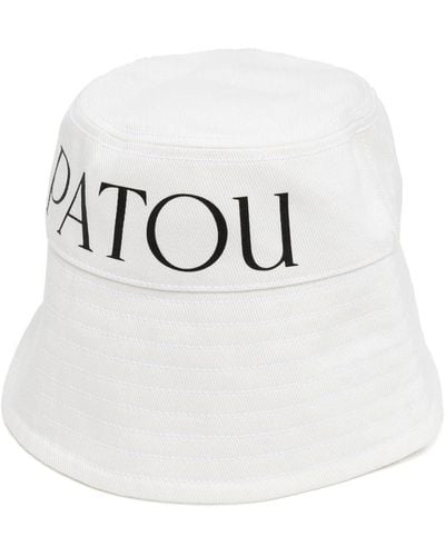 Patou Bucket Hat - White