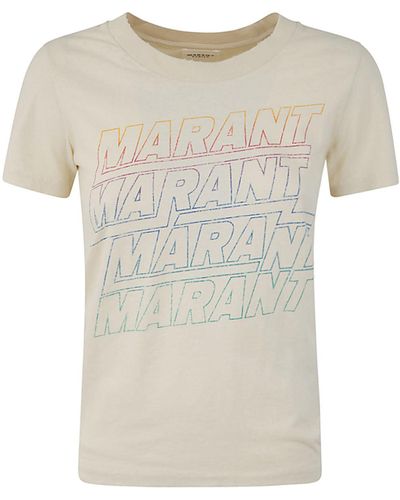 Isabel Marant Ziliani T-Shirt - Natural