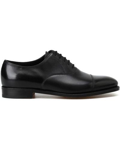 John Lobb City Ii Calf Oxford Shoes - Black