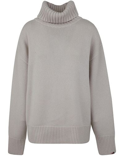 Extreme Cashmere Jumpers Cashmere N°20 Oversize Ztra - Grey