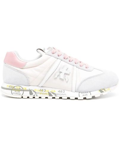 PREMIATA SNEAKERS Lucyd Bi Material Sneakers - White
