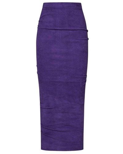 LAQUAN SMITH Midi Skirts - Purple