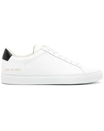 Common Projects Retro Lace-up Sneakers - White