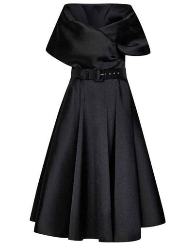 Rhea Costa Midi Dresses - Black