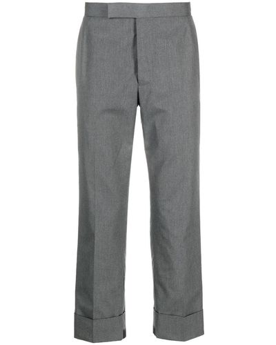 Thom Browne Fit 1 Gg Backstrap Trouser - Gray