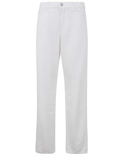 7 For All Mankind Straight - White