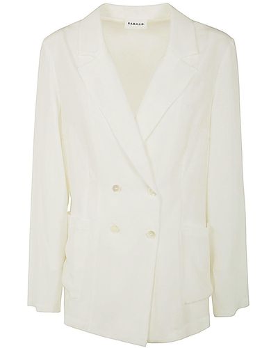 P.A.R.O.S.H. Shirt Jacket - White