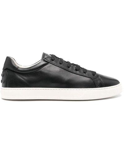 Tod's Paneled Sneakers - Black