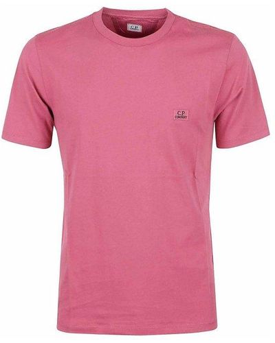 C.P. Company T-Shirts - Pink