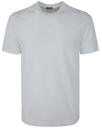 Zanone T-Shirts - Grey