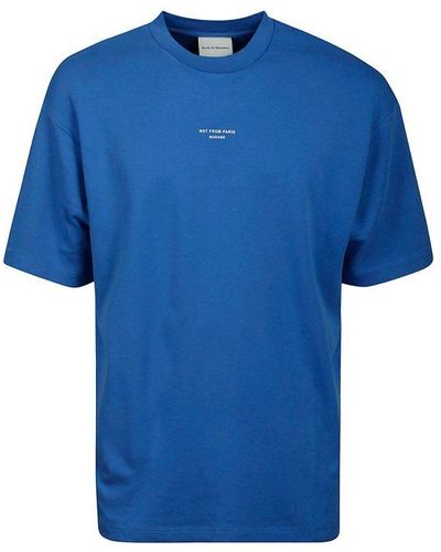 Drole de Monsieur Le T-Shirt Nfpm - Blu