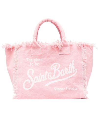 Mc2 Saint Barth Canvas Bag - Pink