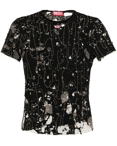 DIESEL Uncyna T-Shirt - Black