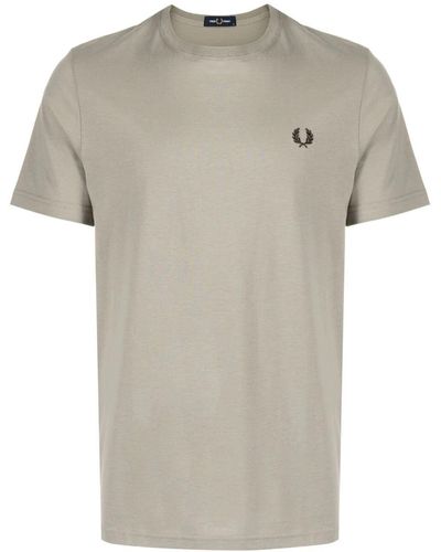 Fred Perry Fp Crew Neck T-Shirt - Black