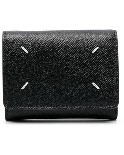 Maison Margiela Wallet Clip 3 With Zip - Black