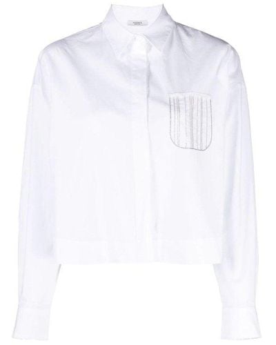 Peserico Shirt With Pocket - White