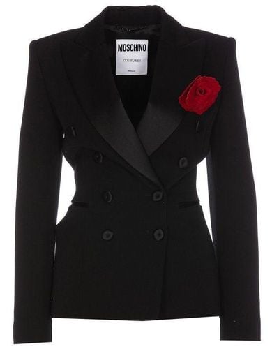 Moschino Tuxedo Jacket - Black