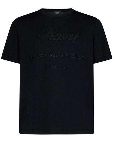 Brioni Cotton Jersey T-shirt - Black