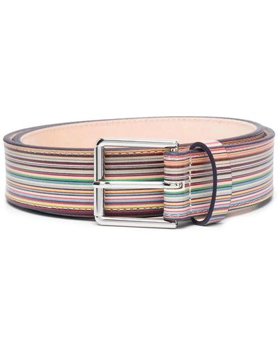 Paul Smith Belts Red - Multicolor