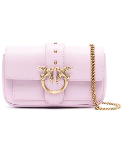 Pinko Love One Pocket Bag - Pink