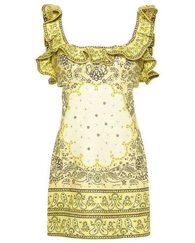 Zimmermann Mini Dresses - Yellow