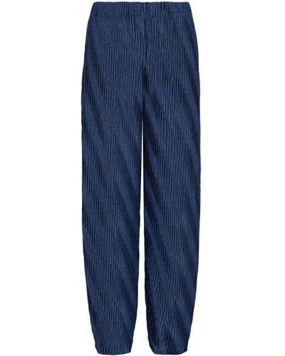 Giorgio Armani Pleated Pants - Blue