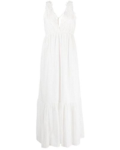 Ermanno Scervino Long Dresses - White