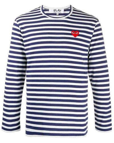 Comme des Garçons T-Shirts - Blue