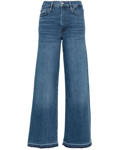 FRAME Le Slim Wide Leg Jeans - Blue