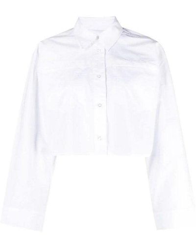 REMAIN Birger Christensen Camicia Corta - Bianco