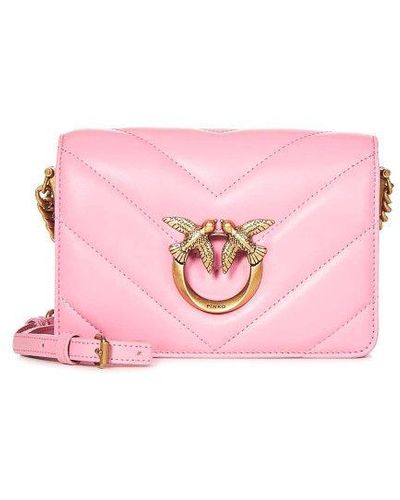 Pinko Nappa Mini Bag - Pink