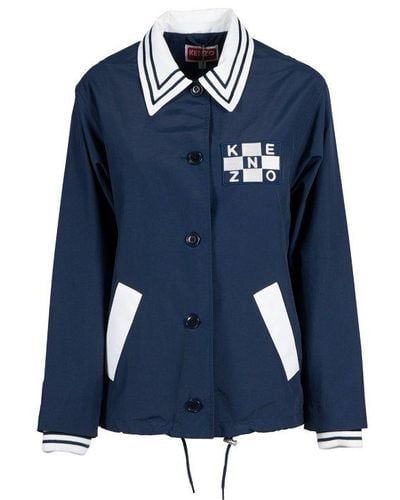 KENZO Sailor Coach Jacket - Blue