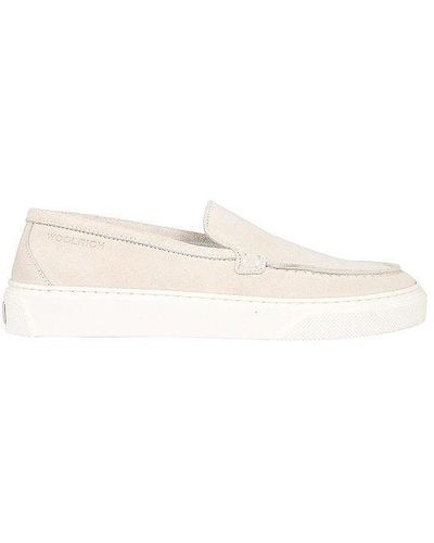 Woolrich Suede Loafers - Natural