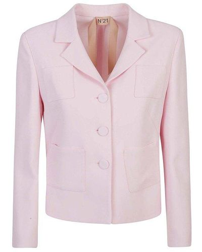 N°21 Short Jacket With Pockets - Pink