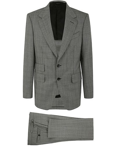 Tom Ford Single Breasted Suit - Gray