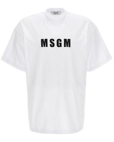 MSGM T Shirt Bianco