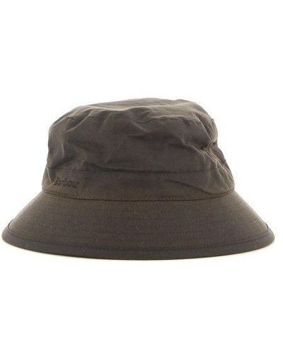 Barbour Wax Sports Hat - Gray