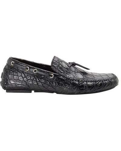 Brioni Leather Loafer - Gray